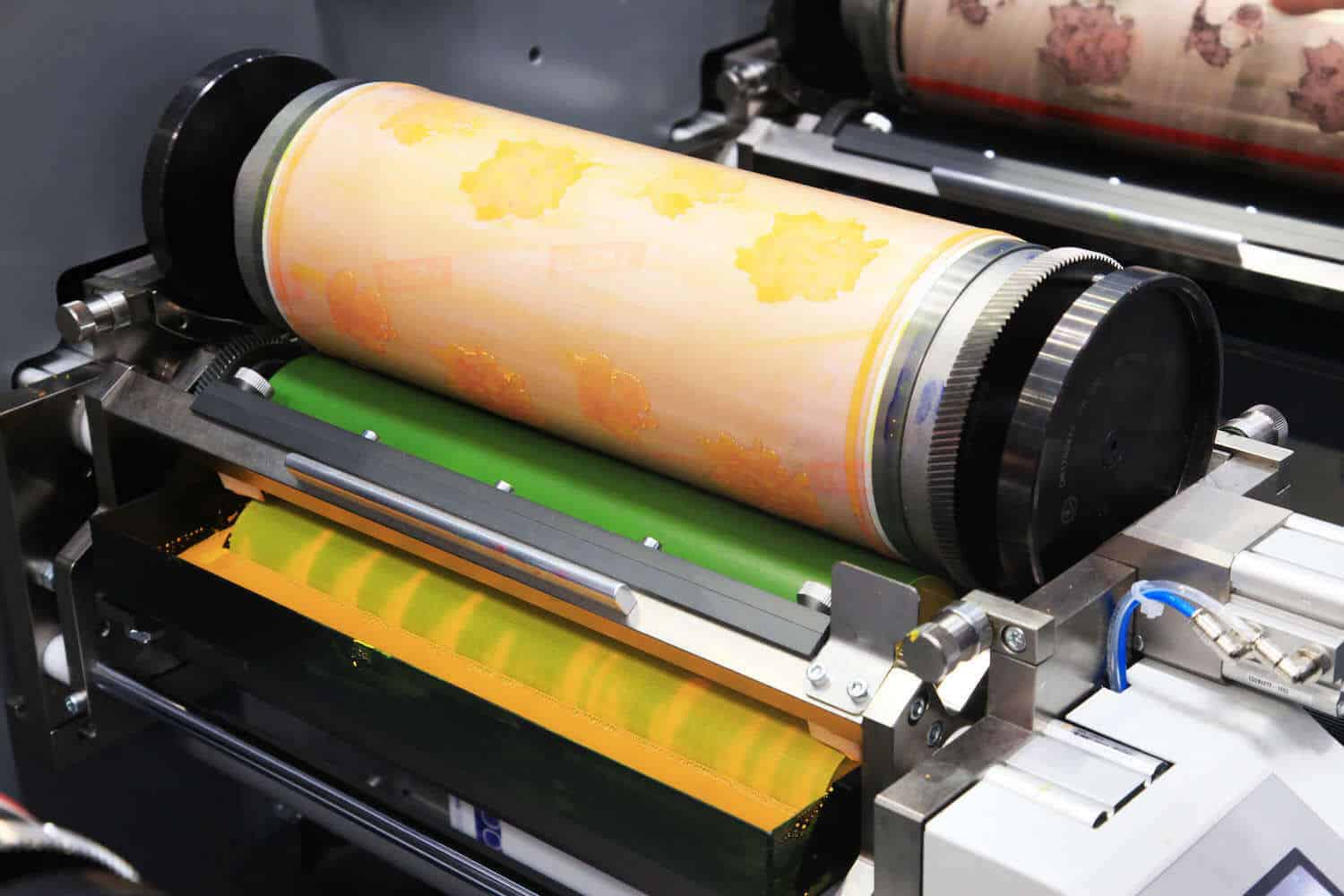 print machine rollers